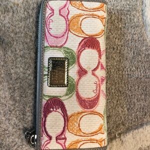 Coach poppy wallet